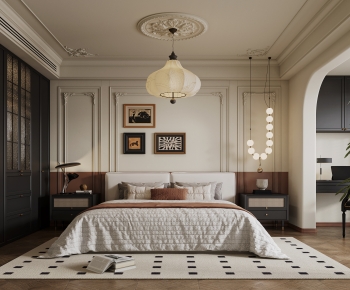 French Style Bedroom-ID:742307907