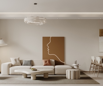 Modern A Living Room-ID:229079751