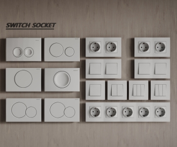 Modern Switch Socket Panel-ID:925199036
