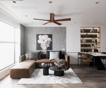 Modern A Living Room-ID:101389949