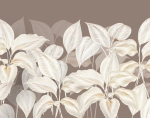 ModernAnimal And Plant Pattern Wallpaper