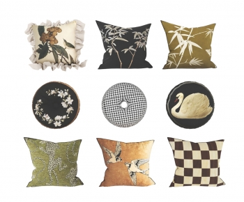 French Style Pillow-ID:497406963