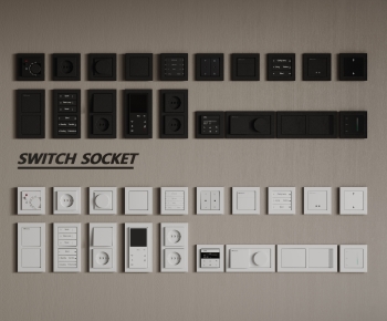 Modern Switch Socket Panel-ID:848598967
