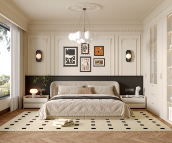 French Style Bedroom-ID:640086892