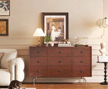 American Style Side Cabinet/Entrance Cabinet-ID:118829979