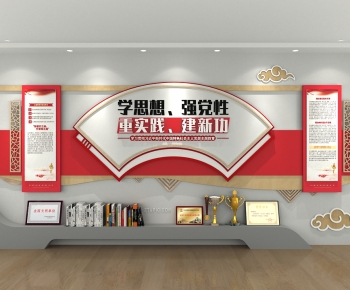 New Chinese Style Culture Wall-ID:805577995