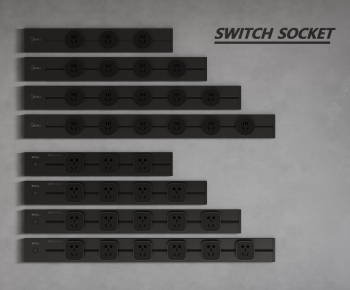 Modern Switch Socket Panel-ID:988179923
