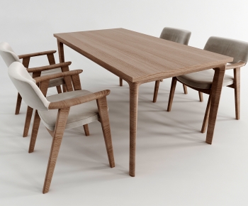 Modern Dining Table And Chairs-ID:919753073