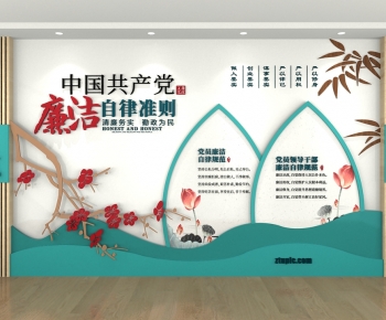 New Chinese Style Culture Wall-ID:266583927