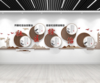 New Chinese Style Culture Wall-ID:461078884