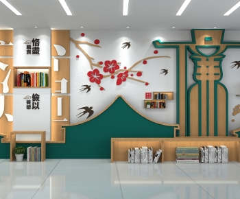 New Chinese Style Culture Wall-ID:722160104