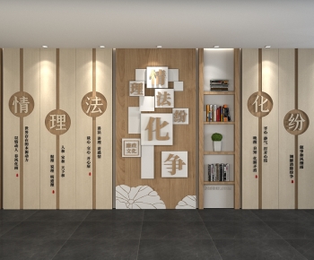 New Chinese Style Culture Wall-ID:778809078