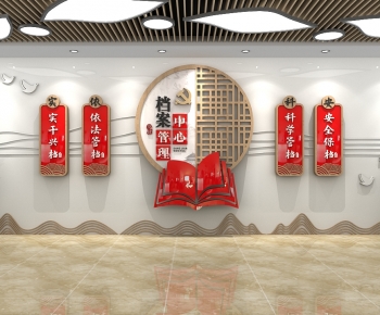 New Chinese Style Culture Wall-ID:289782059