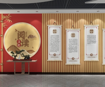 New Chinese Style Culture Wall-ID:258977892