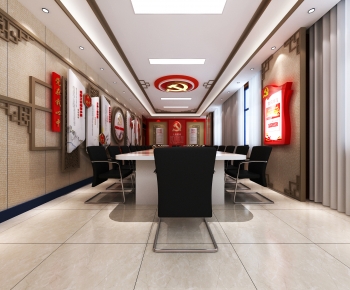 New Chinese Style Meeting Room-ID:514478923