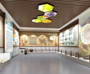 New Chinese Style Exhibition Hall-ID:902240046