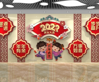 New Chinese Style Culture Wall-ID:783375022