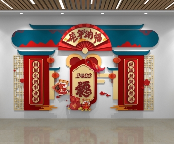 New Chinese Style Culture Wall-ID:540002111