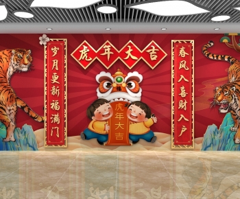 New Chinese Style Culture Wall-ID:397023929