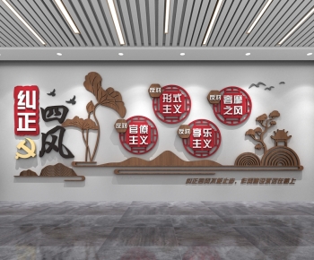 New Chinese Style Culture Wall-ID:517368081