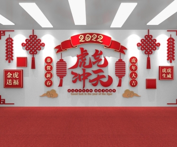 New Chinese Style Culture Wall-ID:723601104