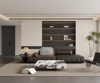 Modern A Living Room-ID:688359989