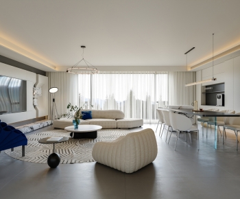 Modern A Living Room-ID:481354001