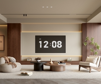 Modern A Living Room-ID:286870964
