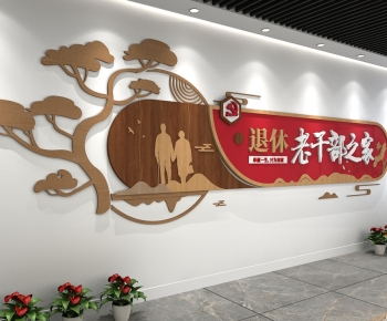 New Chinese Style Culture Wall-ID:708556897
