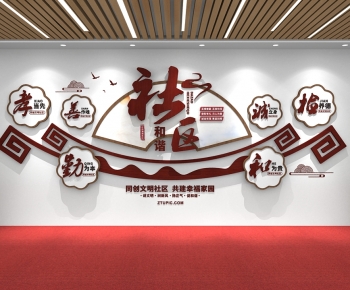 New Chinese Style Culture Wall-ID:487415089