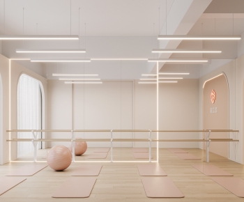 Modern Yoga Room-ID:673448092