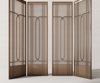 Modern Metal Screen Partition-ID:411401996