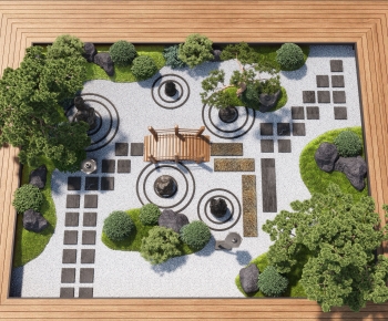 New Chinese Style Courtyard/landscape-ID:773658995