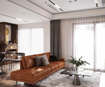 Modern A Living Room-ID:420938971