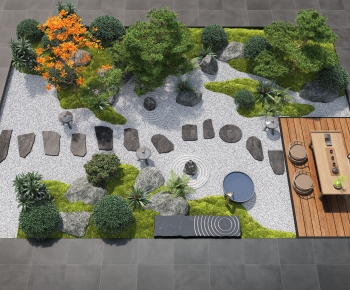 New Chinese Style Courtyard/landscape-ID:287997011