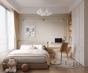 French Style Children's Room-ID:965599064