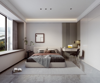 Modern Bedroom-ID:908658986