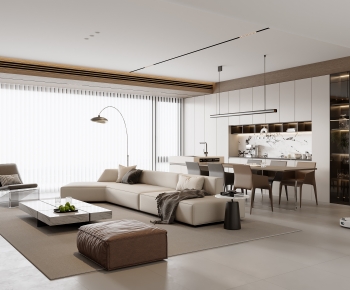 Modern A Living Room-ID:511830092