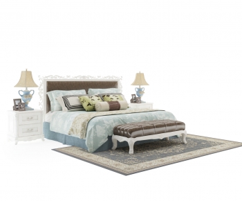 European Style Double Bed-ID:897560113