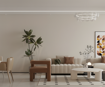 Modern A Living Room-ID:998126036