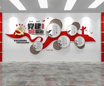 New Chinese Style Culture Wall-ID:757269953