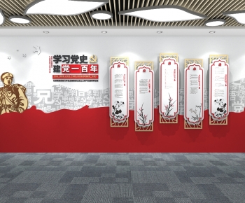 New Chinese Style Culture Wall-ID:713666929
