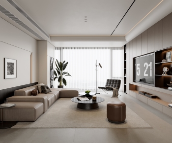 Modern A Living Room-ID:875847107