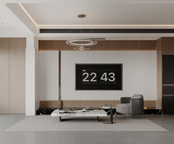 Modern A Living Room-ID:864950905