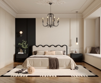 French Style Bedroom-ID:493021972