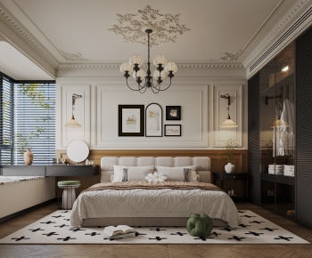 French Style Bedroom-ID:511338955