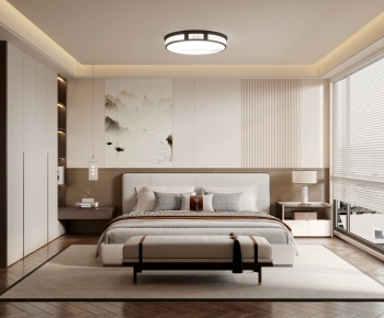 New Chinese Style Bedroom-ID:796790156