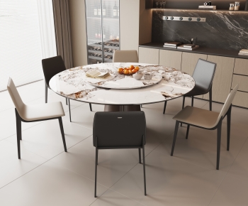 Modern Dining Table And Chairs-ID:246423961