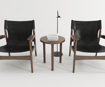 Wabi-sabi Style Lounge Chair-ID:445194962