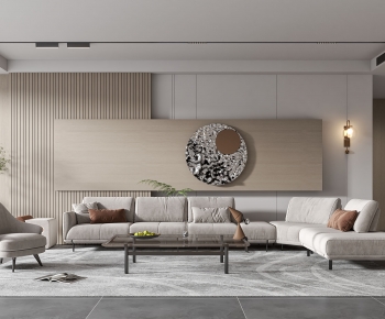 Modern A Living Room-ID:525141003